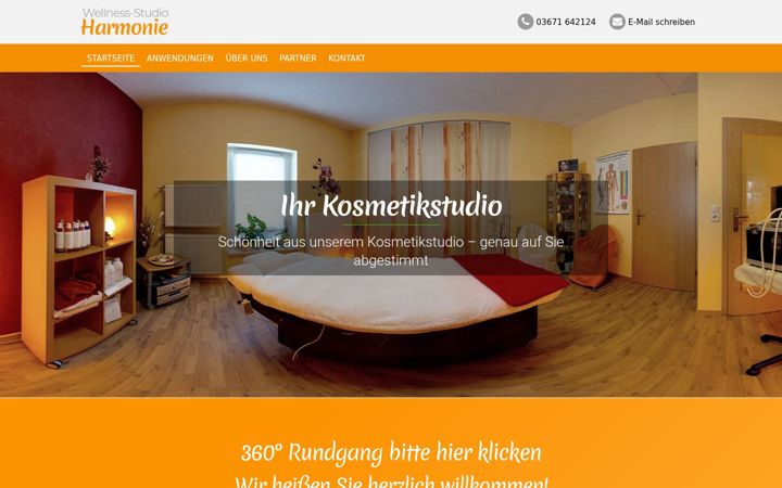 Screenshot of beck-kosmetik-saalfeld.de