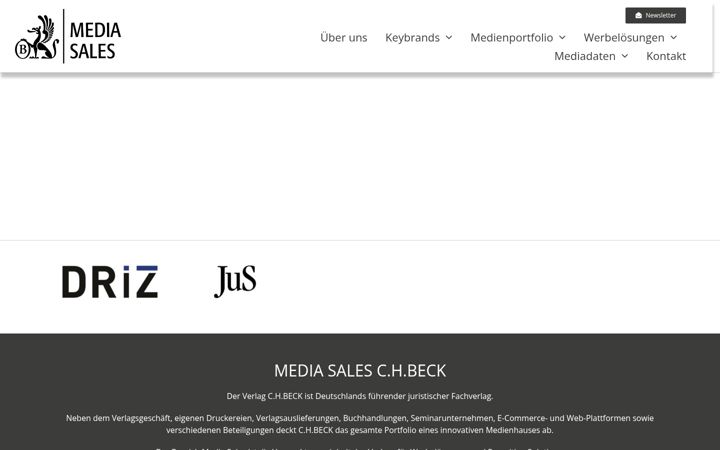 Screenshot του beck-mediasales.de