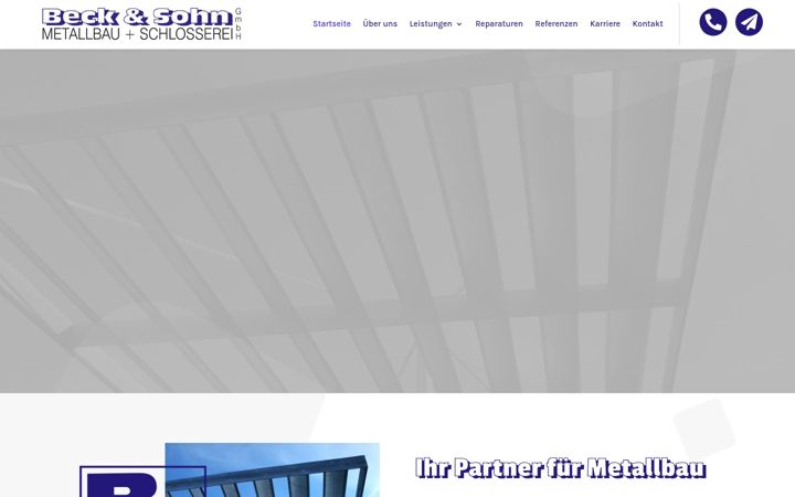 Screenshot of beck-sohn.de