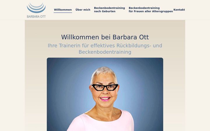 Screenshot of beckenboden-fit.de