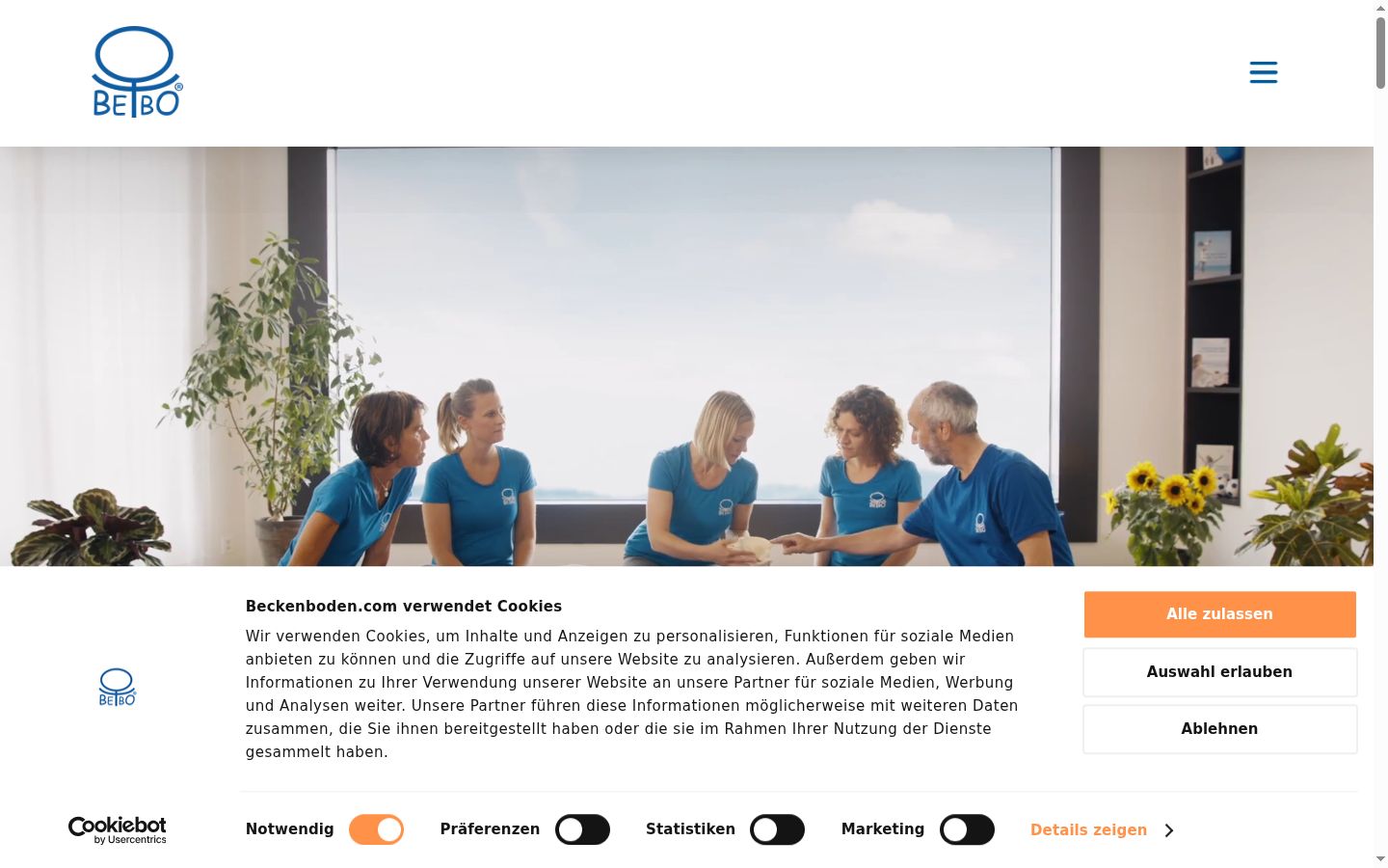 Screenshot tal-banner tal-kunsens muri qabel kwalunkwe interazzjoni