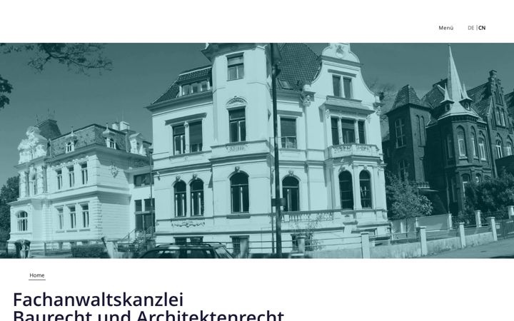 Screenshot of becker-baurecht.de