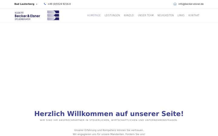 Screenshot of becker-elsner.de