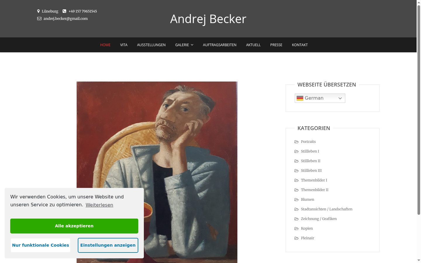Screenshot tal-banner tal-kunsens muri qabel kwalunkwe interazzjoni