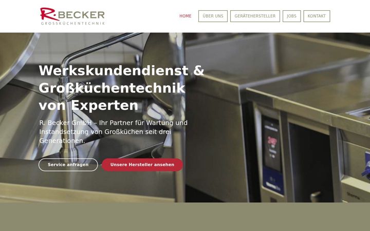 Zrzut ekranu becker-gkt.de