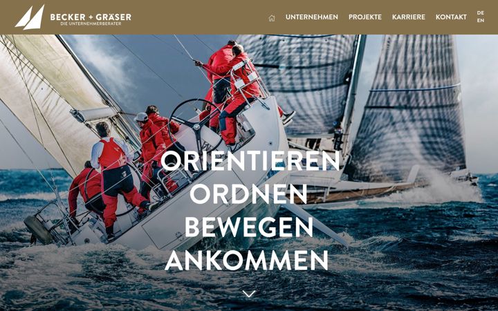 Zrzut ekranu becker-graeser.de