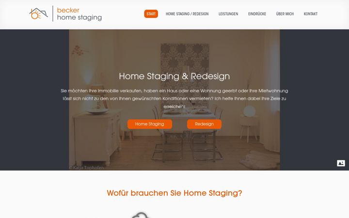 Screenshot of becker-homestaging.de