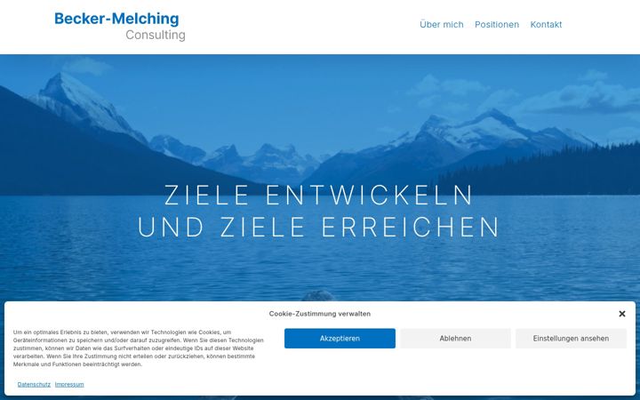 Screenshot of becker-melching.de