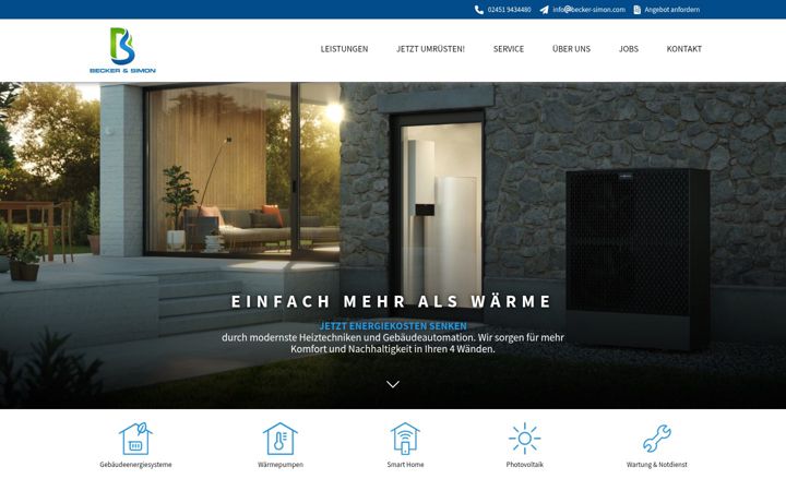 Screenshot of becker-simon.com