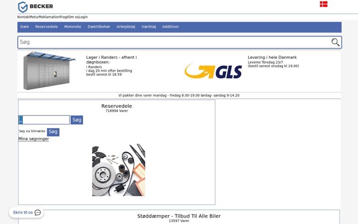 Screenshot of becker.dk