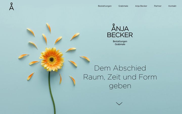 Zrzut ekranu beckerbestattungen.de