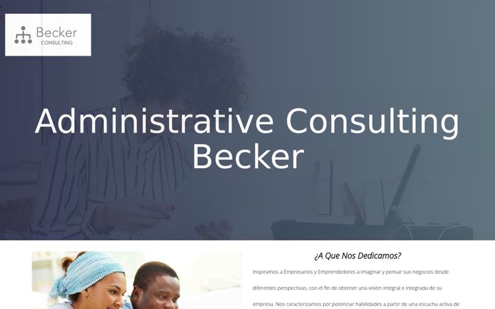 Screenshot of beckerconsul.com