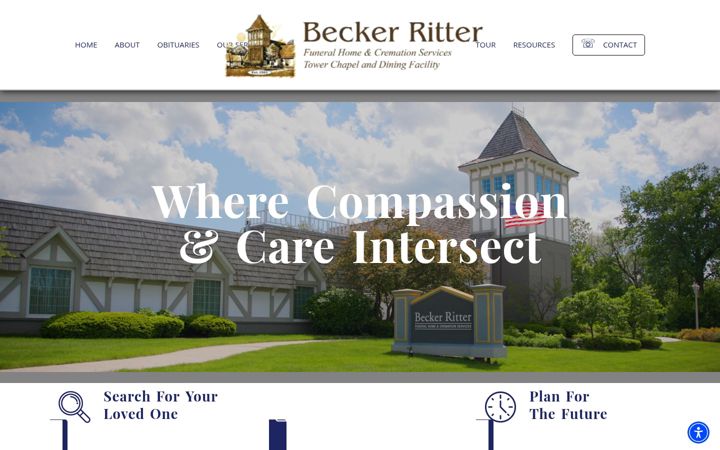 Screenshot of beckerritter.com