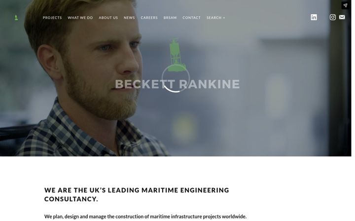 Screenshot of beckettrankine.com