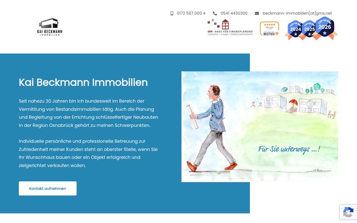 Screenshot of beckmann-immobilien.eu