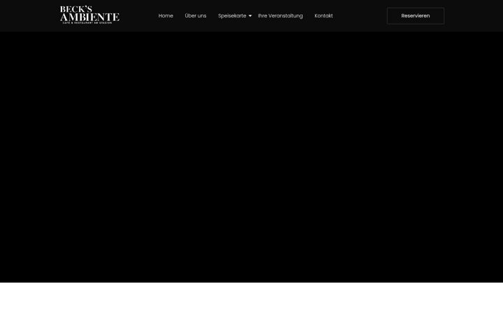 Screenshot του becksambiente.de