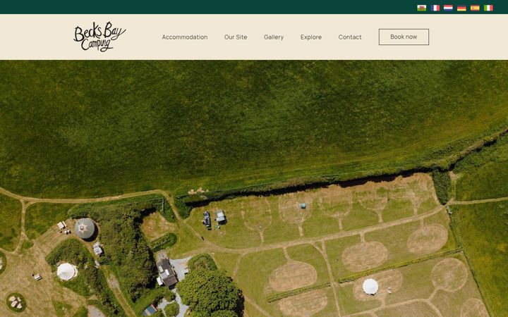 Screenshot of becksbay.co.uk