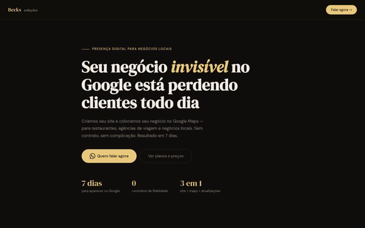 Screenshot of beckstore.com.br