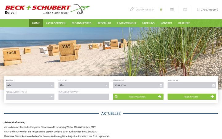 Screenshot of beckundschubert.de