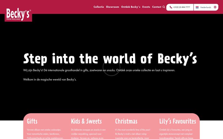 Ekrānuzņēmums no beckys.nl
