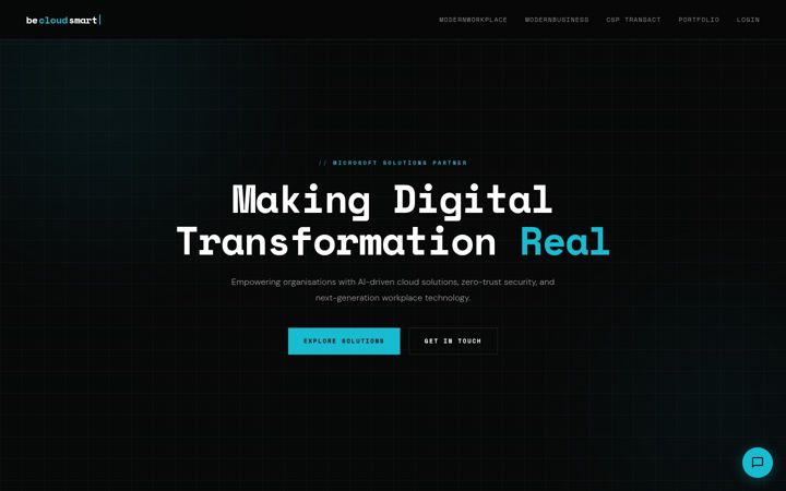 Screenshot of becloudsmart.com