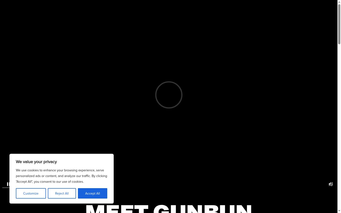 Screenshot tal-banner tal-kunsens muri qabel kwalunkwe interazzjoni