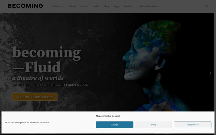 Screenshot of becoming.ink