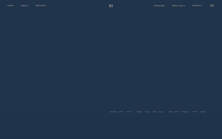 Screenshot of becomingirresistible.com