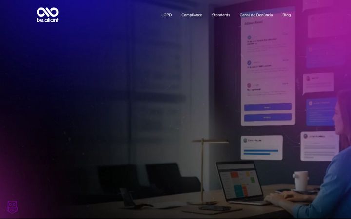 Screenshot of becompliance.com