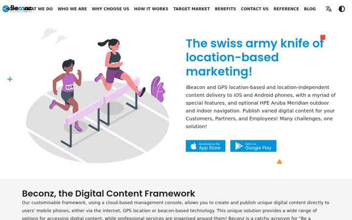 Screenshot of beconz.com