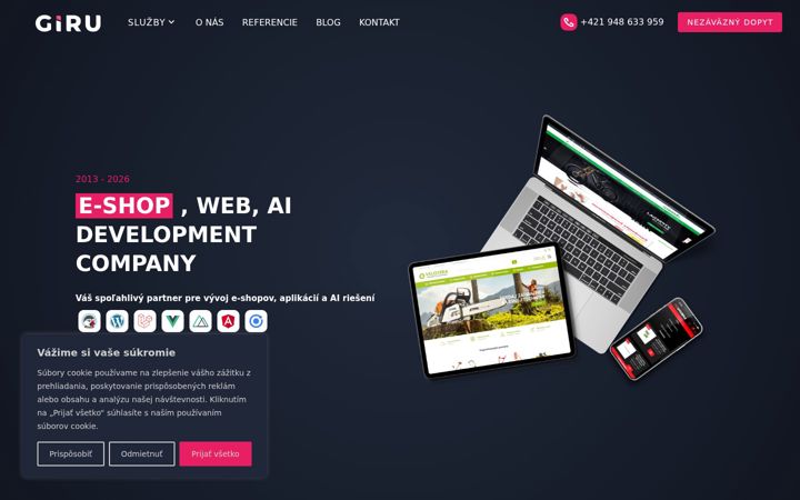 Screenshot of becrea.sk