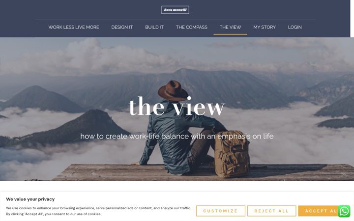 Screenshot of becsmcneill.co.uk