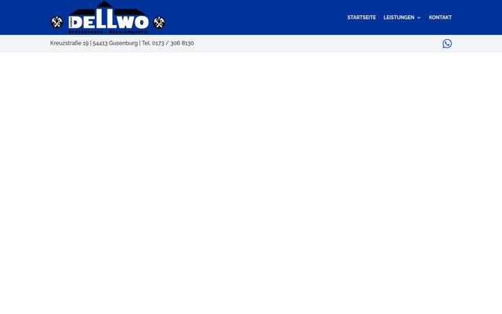 Ekrano kopija bedachungen-dellwo.de
