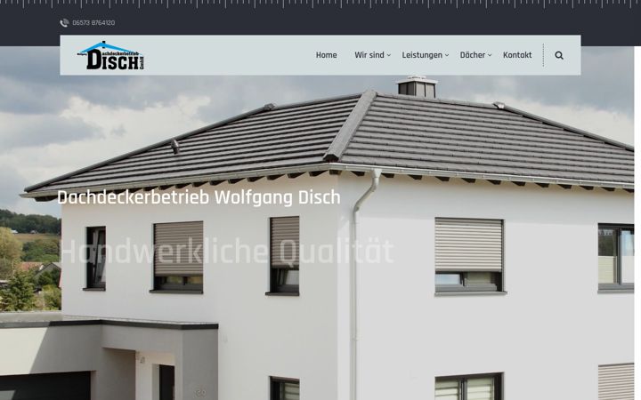 Ekrano kopija bedachungen-disch.de