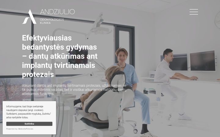 Screenshot of bedantystesgydymas.lt