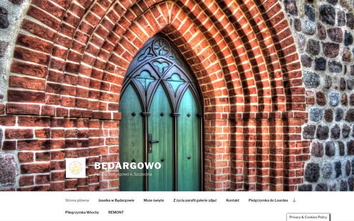 Screenshot of bedargowo.pl