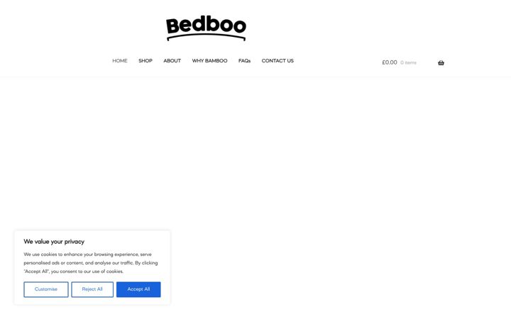 Screenshot von bedboo.co.uk