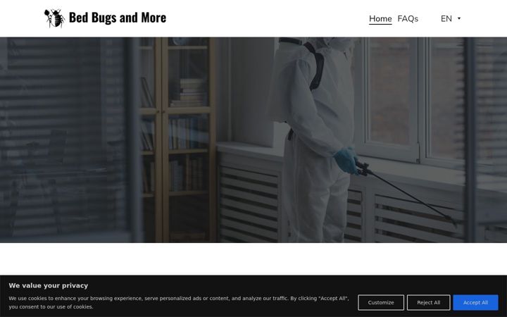 Screenshot of bedbugsandmore.pt