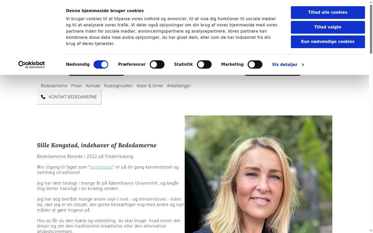 Ekrānuzņēmums ar piekrišanas baneri, kas tika rādīts pirms jebkādas mijiedarbības