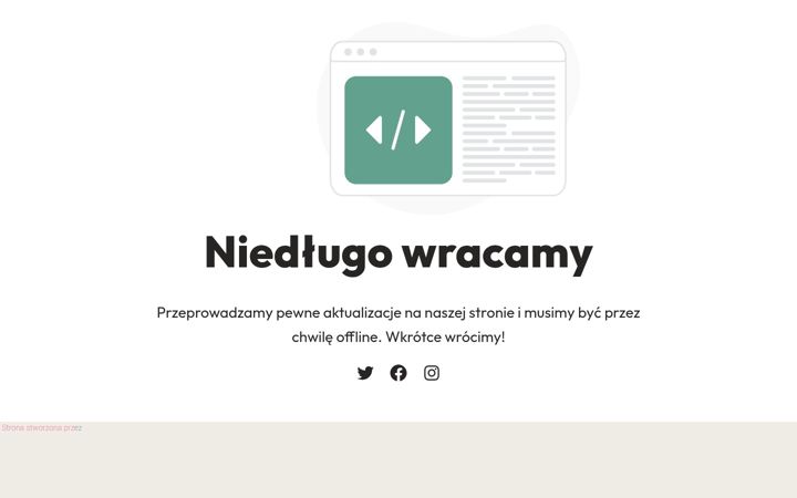 Screenshot of bedeprogramistka.pl
