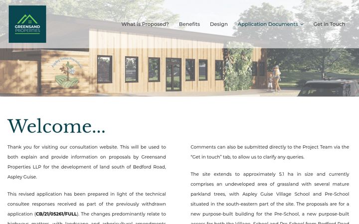 Screenshot of bedfordroad-aspleyguise.co.uk