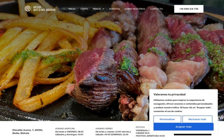 Screenshot of bediakobatzokiberria.com