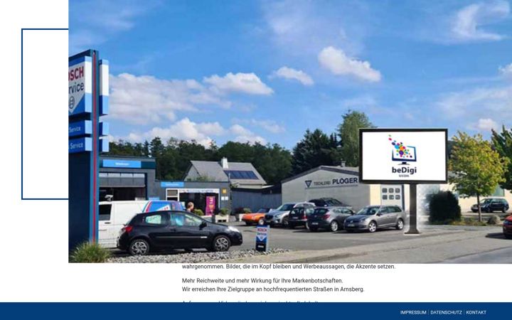 Screenshot of bedigimedia.de