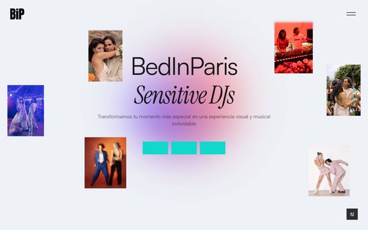 Screenshot of bedinparis.es