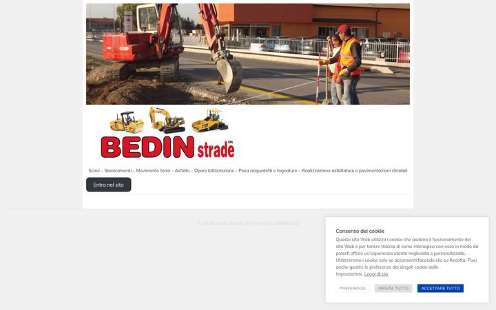 Screenshot of bedinstrade.it