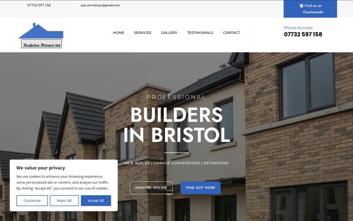 Screenshot di bedjointbristollimited.co.uk