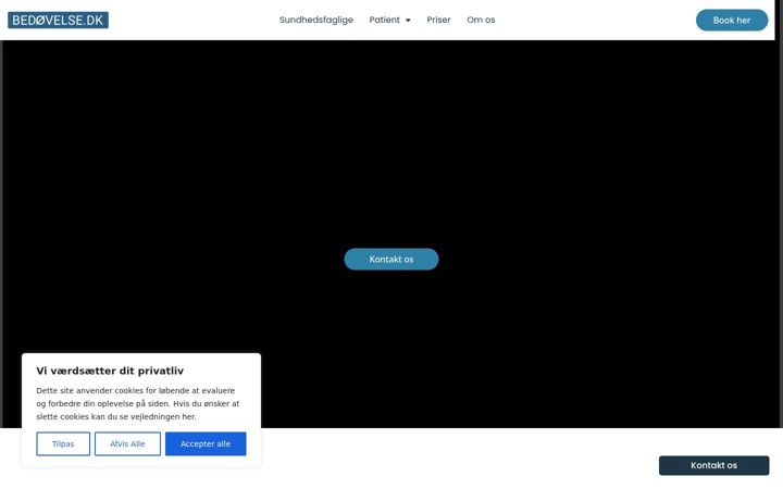 Screenshot of bedoevelse.dk