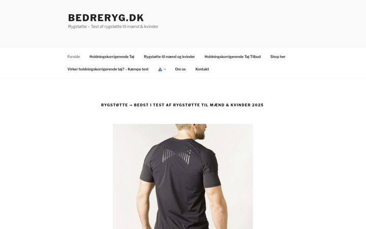 Screenshot of bedreryg.dk
