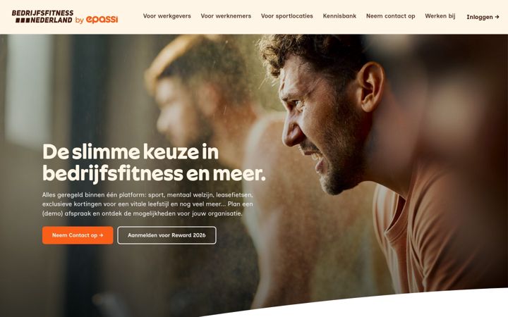 Екранна снимка на bedrijfsfitnessnederland.nl