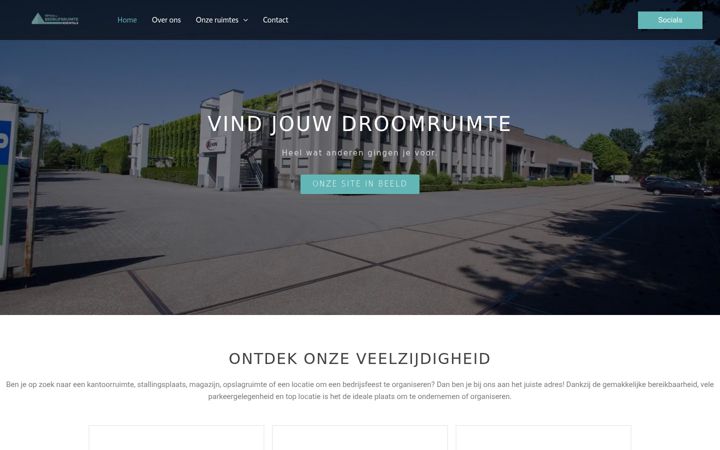 Screenshot of bedrijfsruimte-herentals.be